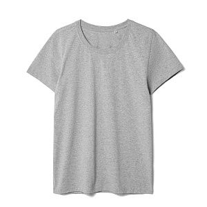 Футболка женская T-bolka Stretch Lady, белая под нанесение