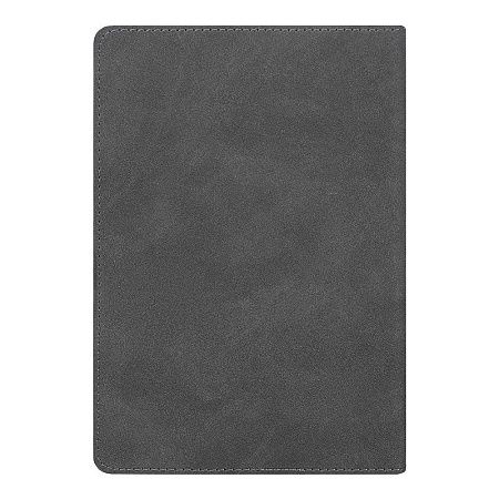 Ежедневник Flexy Tenero Suede A5, серый, недатированный, в гибкой обложке с петлей для ручки