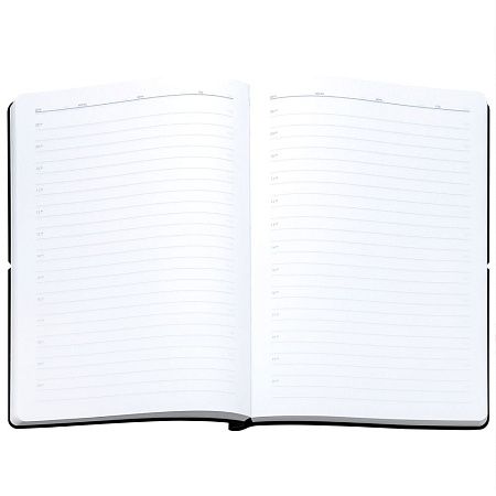 Ежедневник Flexpen Bright, недатированный, черный