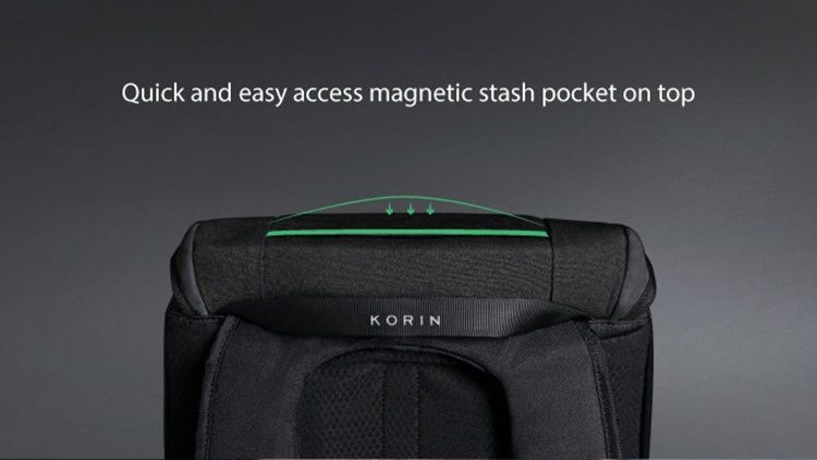 Рюкзак KORIN ClickPack X 45х32х15,5 см, с клапаном