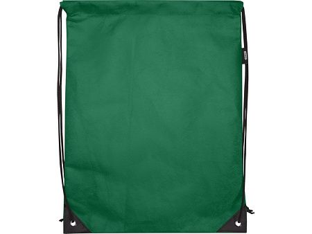 Рюкзак-мешок  на шнурке «Evergreen» из переработанного нетканого материала