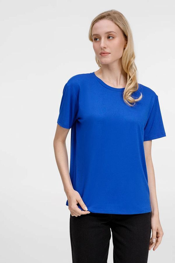 Футболка унисекс Senti, черная под нанесение