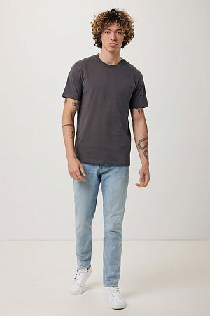 Футболка Iqoniq Brett из переработанного хлопка AWARE™, унисекс, 180 г/м²