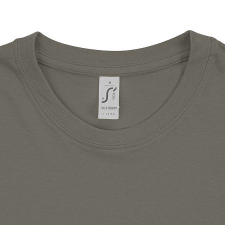 Футболка унисекс Regent 150, серая (стальная), размер XXL