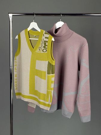 Жилет на заказ Classic Fint, полушерсть, размер XS