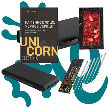 Подарочный набор «Мужская философия»: книга, аккумулятор, шоколад