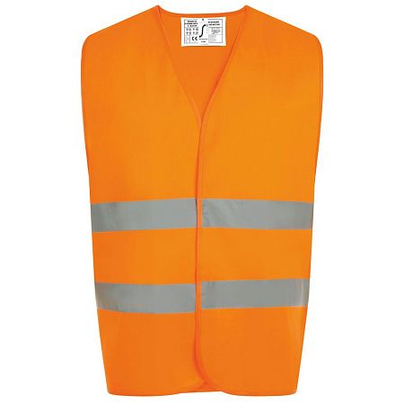 Жилет светоотражающий Secure Pro, оранжевый неон, размер XXS