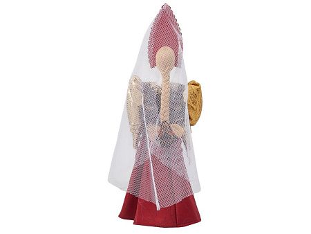 Подарочный набор: кукла фарфоровая, чай "Малина с мятой"