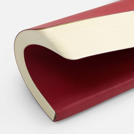 Бизнес-блокнот Megapolis Flex, бордовый