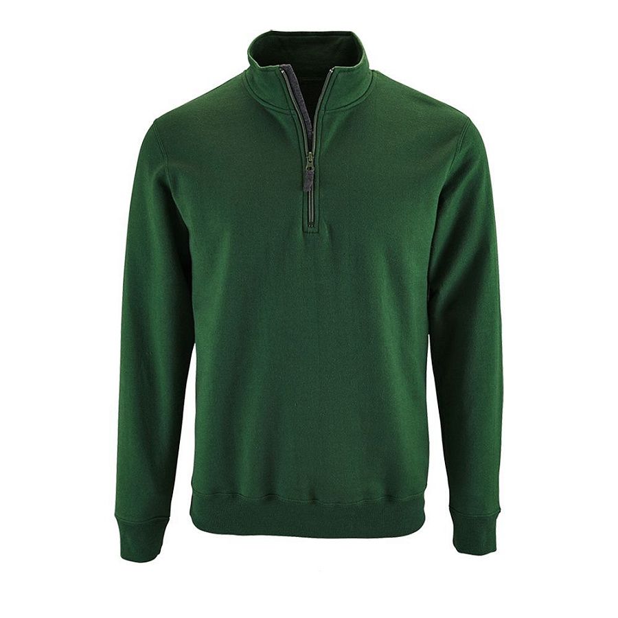 Толстовка Stan, темно-зеленая, размер 3XL