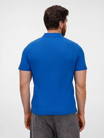 Рубашка поло унисекс Tervise, ярко-синяя, размер S