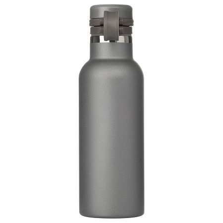 Термобутылка вакуумная герметичная Модена (Modena), серая