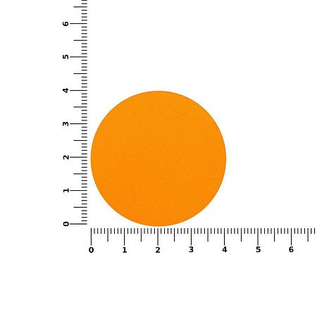 Наклейка тканевая Lunga Round, M, оранжевый неон