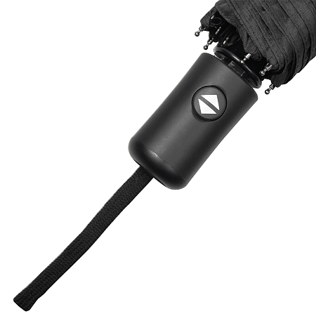 Зонт складной автоматический Forest Optimum, диаметр 98 см, радиус 21 дюйм, 8 панелей, черный