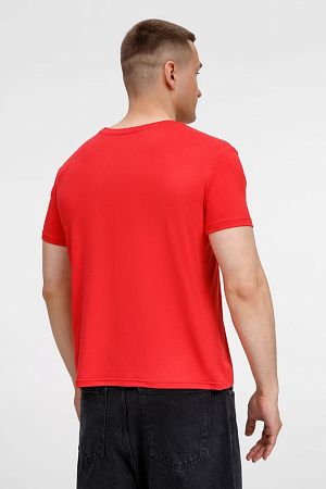 Футболка унисекс Senti, красная, размер M