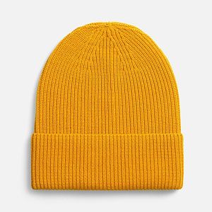 Шапка Nobilis Mono, желтая (медовая)