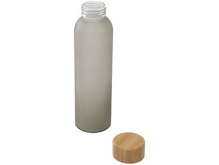 Стеклянная бутылка с бамбуковой крышкой «Lume», 500мл