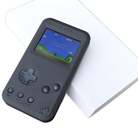 Внешний аккумулятор "Retro Game Player" с играми, 10 000 mAh, белый