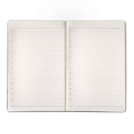 Ежедневник недатированный SIMPLY FIRM, А5,  голубой, кремовый блок, в линейку