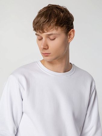 Толстовка Unit Toima Heavy, белая, размер 4XL