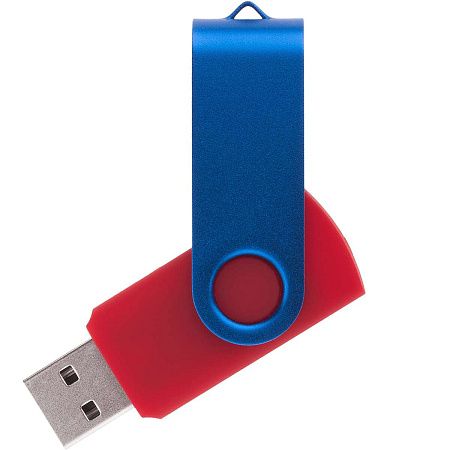 Флешка TWIST COLOR MIX Красная с синим 4016.03.01.32ГБ3.0