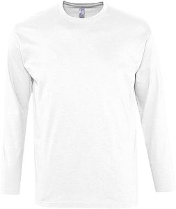 Футболка с длинным рукавом Monarch 150, белая, размер 3XL