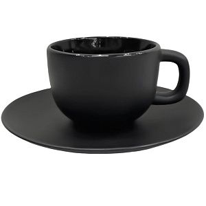 Чайная пара Frozen, чёрная