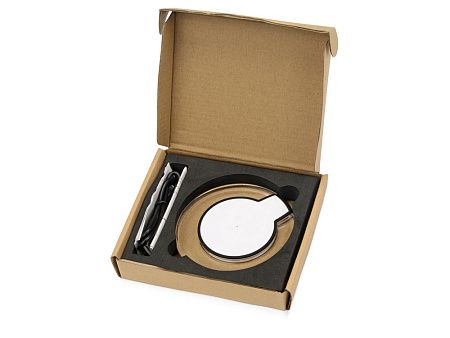 Беспроводное зарядное устройство  «Pod» со светодиодной подсветкой