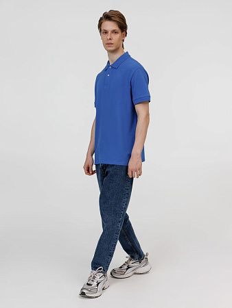 Рубашка поло унисекс Pacific, ярко-синяя (royal), размер 3XL