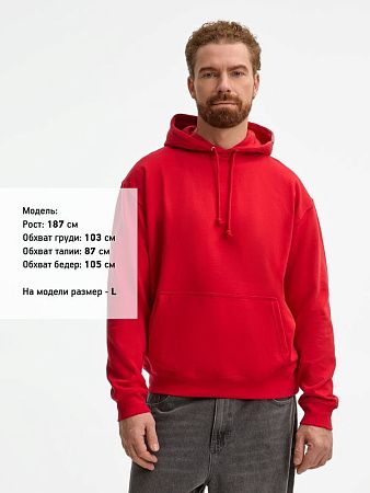 Худи унисекс Condor, красное, размер XS