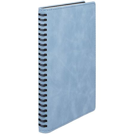 Ежедневник Spring Urban на заказ, недатированный, голубой