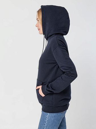 Толстовка с капюшоном Unit Kirenga Heavy, темно-синяя, размер XS