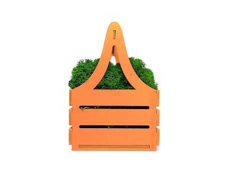 Композиция «Корзинка со мхом»