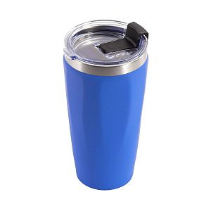 Термостакан "Calypso" 500 мл, покрытие soft touch, черный #