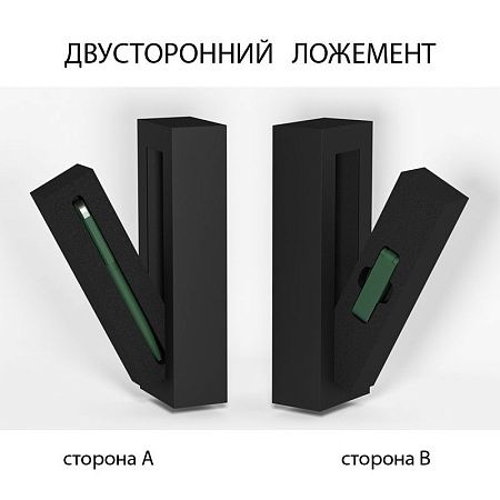 Набор ручка "Jupiter" + флеш-карта "Case" 8 Гб в футляре, покрытие soft touch