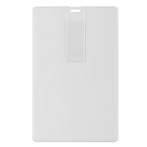 Флешка Card, 16 Гб, белая