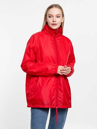 Ветровка унисекс Shift, красная, размер 3XL