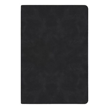 Ежедневник Flexy Luba А5, черный, недатированный, в гибкой обложке