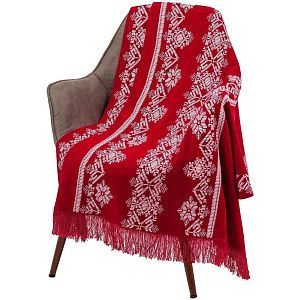 Плед Onego, красный