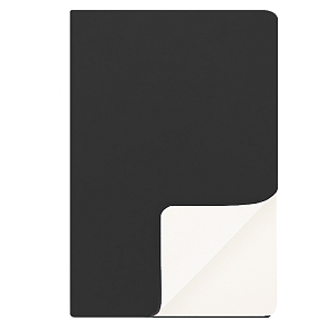 Ежедневник Flexy Soft А5, темно-синий, недатированный, в гибкой обложке с прошивкой