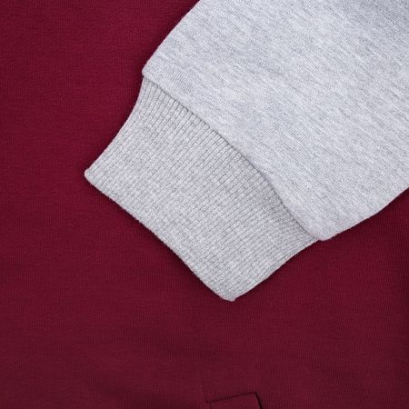 Бомбер College, бордовый, размер S v2