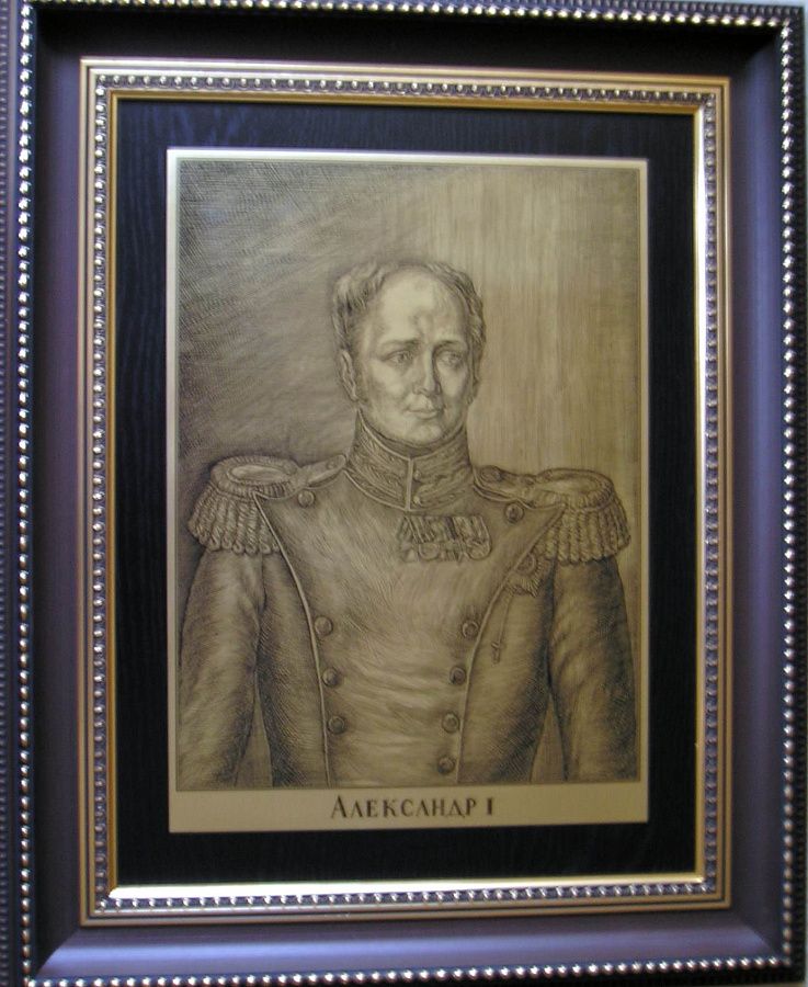 Гравюра "Александр I"