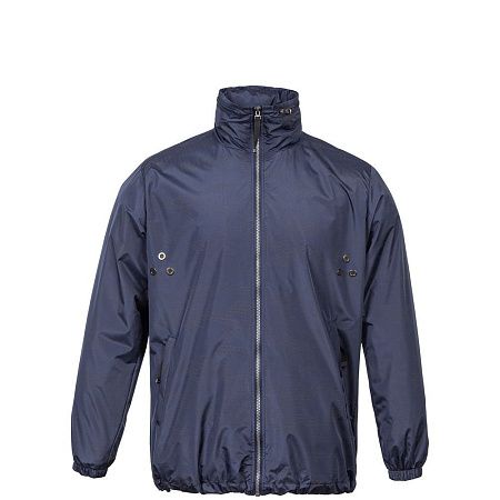 Ветровка светоотражающая Lattvind, темно-синяя, размер XS