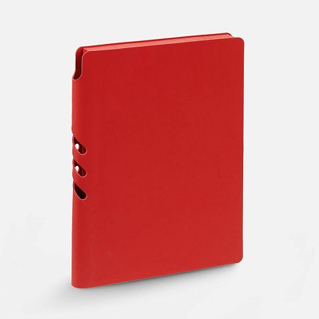 Ежедневник Flexpen Shall, недатированный, красный
