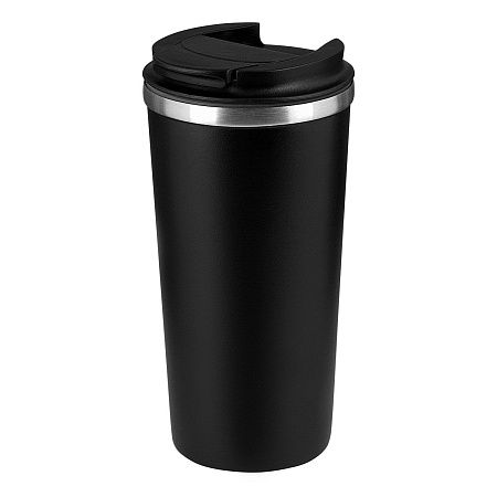 Термокружка вакуумная Палермо (Palermo), серая, матовая поверхность