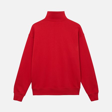 Толстовка на молнии унисекс FLOW, красная, размер M/L