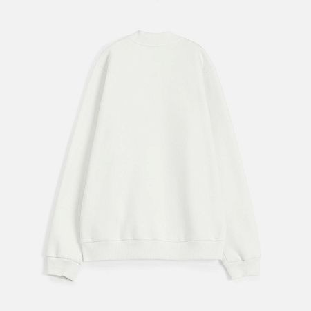 Бомбер унисекс AtmosWear, молочно-белый, размер S