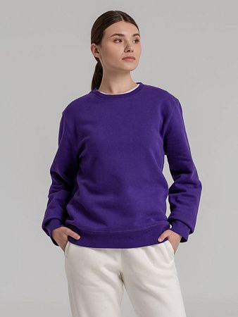 Свитшот унисекс King, фиолетовый, размер XS