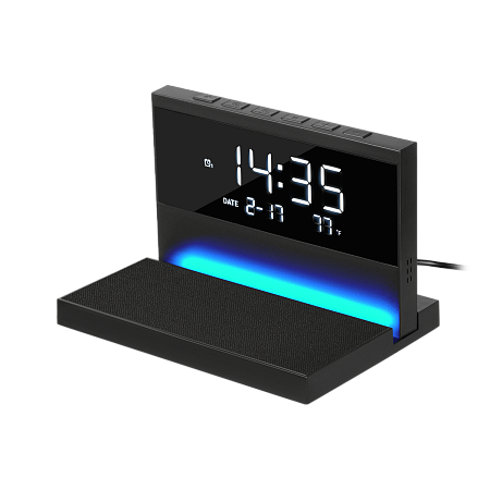 Зарядная станция с часами 15W Glory