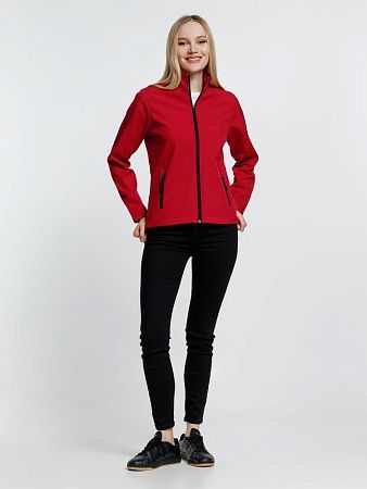 Куртка софтшелл женская Race Women красная, размер S
